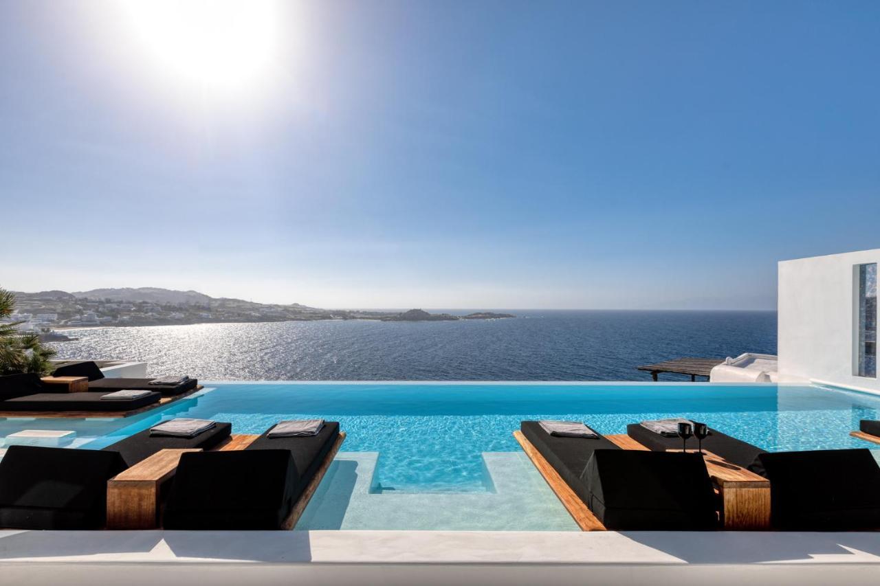 Psarou Black Villa 2 Luaran gambar