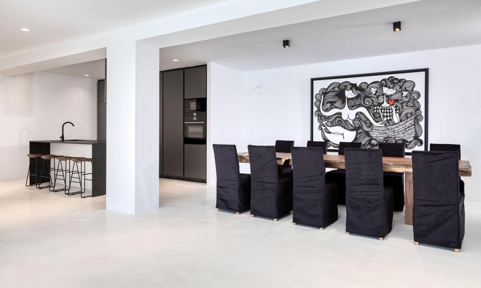 Psarou Black Villa 2 Luaran gambar