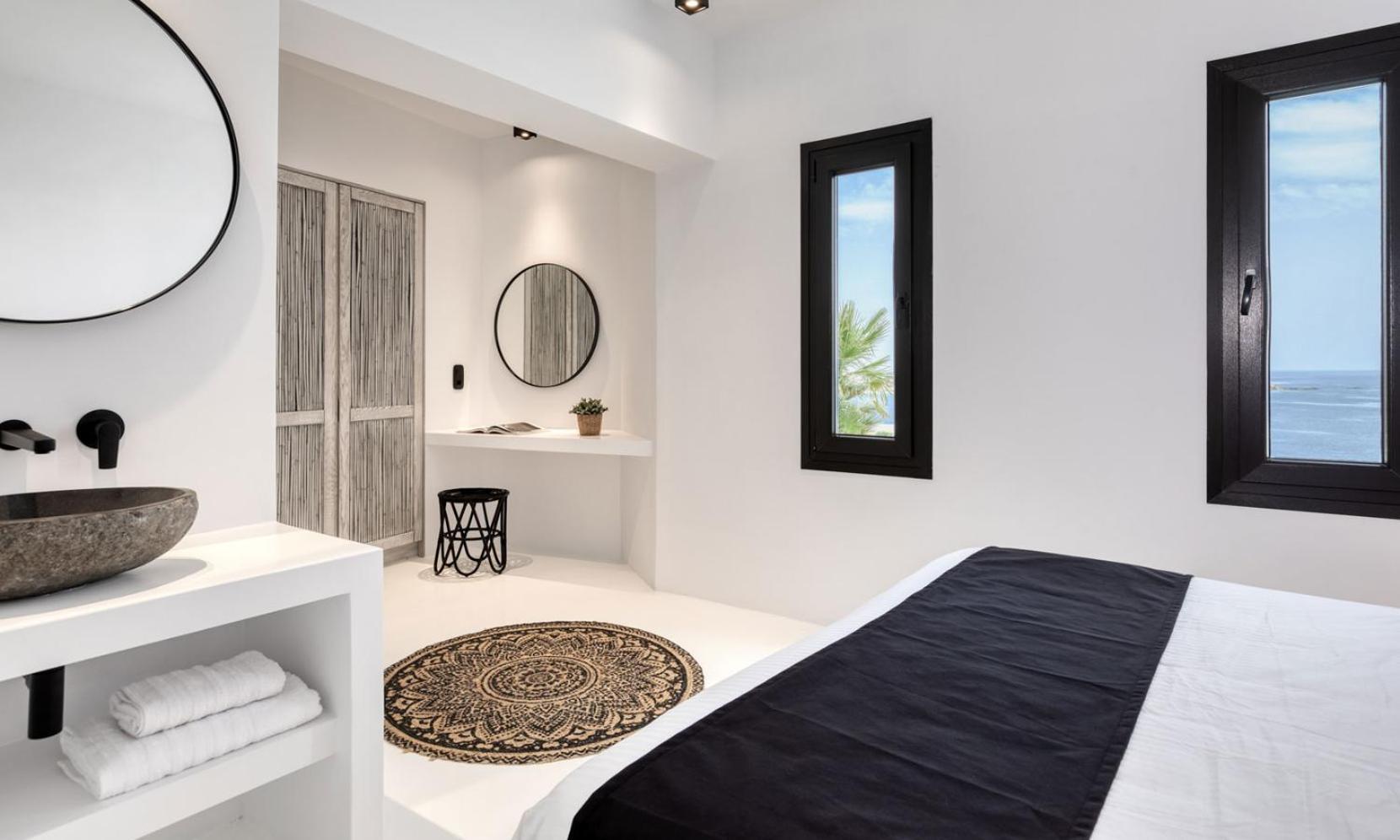 Psarou Black Villa 2 Luaran gambar