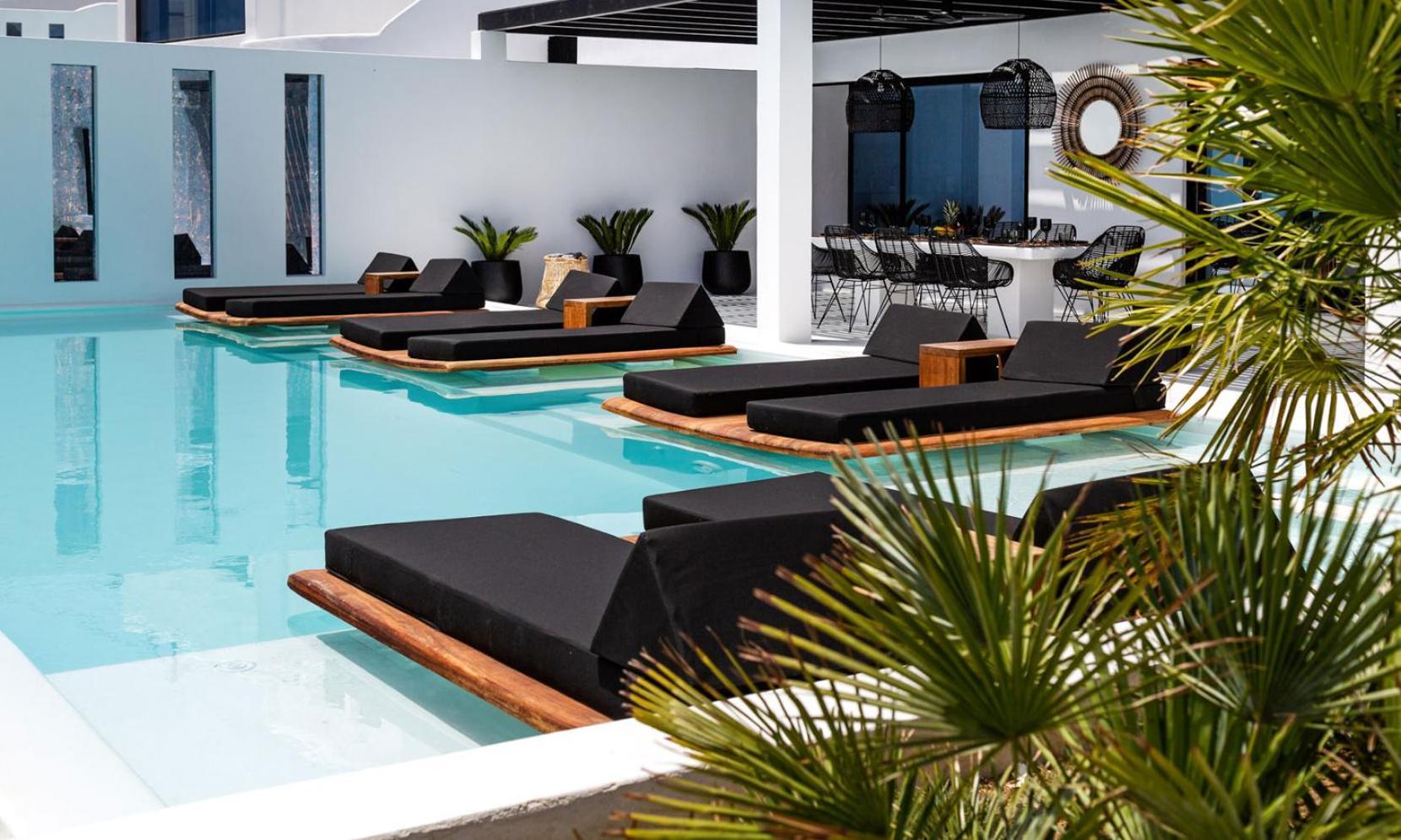 Psarou Black Villa 2 Luaran gambar