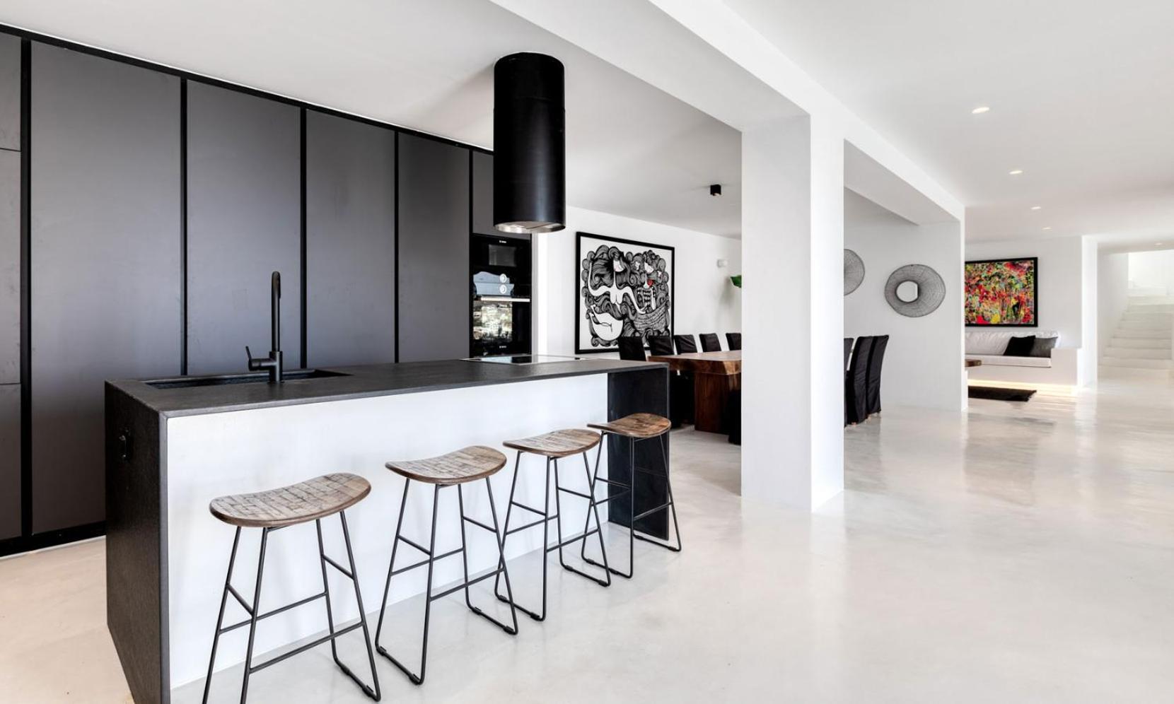 Psarou Black Villa 2 Luaran gambar