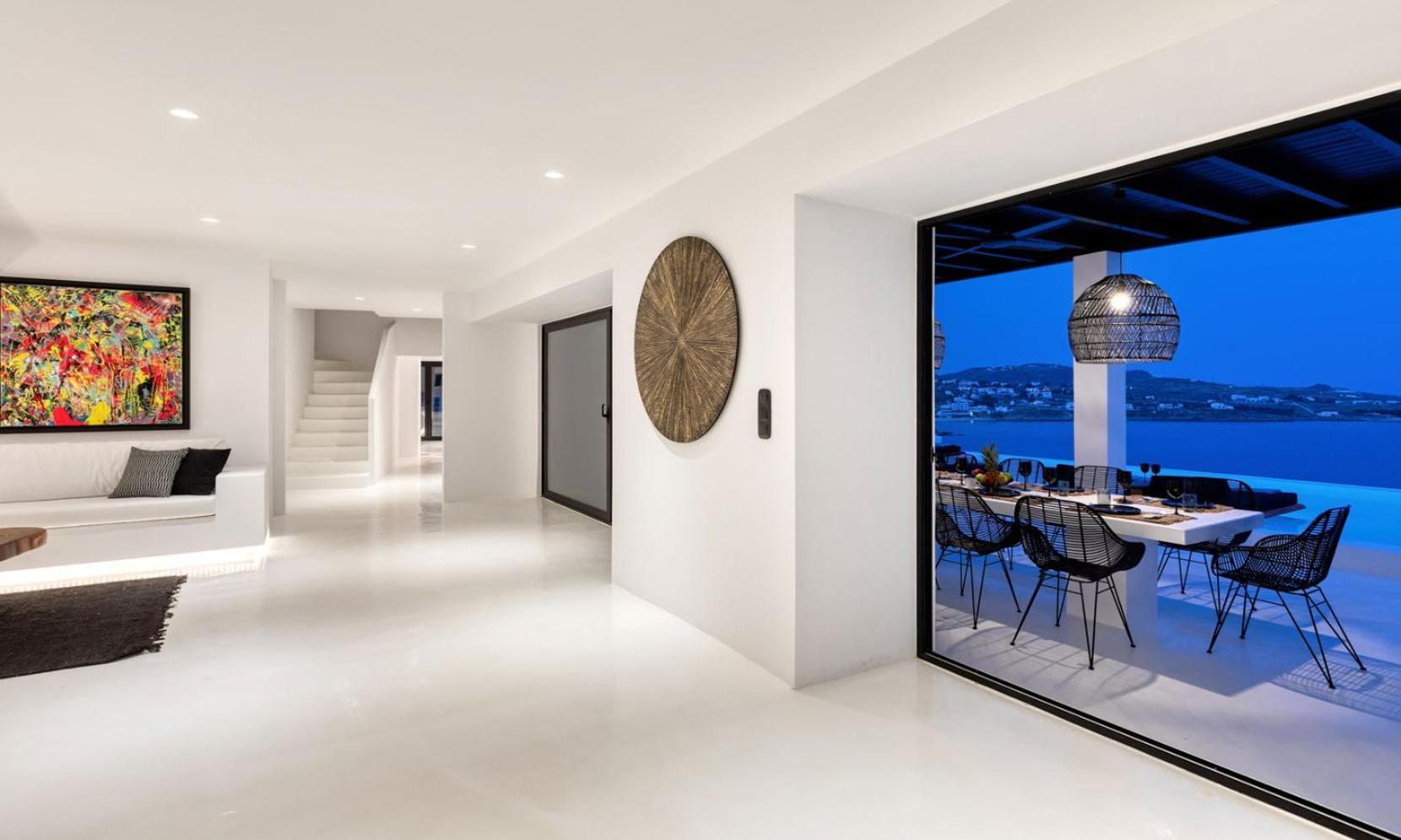 Psarou Black Villa 2 Luaran gambar