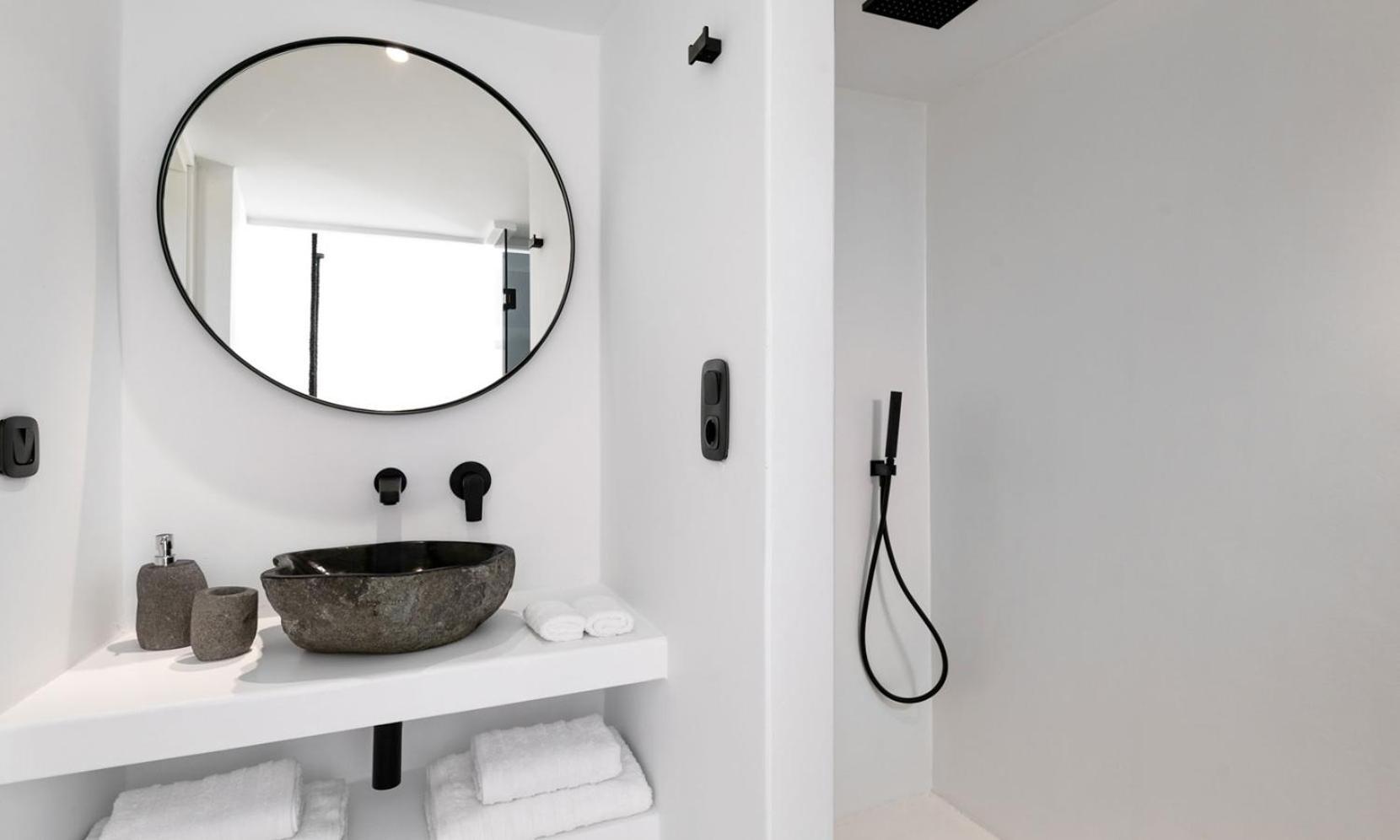 Psarou Black Villa 2 Luaran gambar